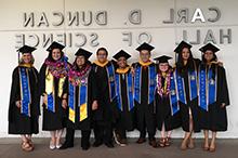 Graduating master's students