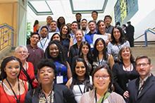 Students and faculty at ABRCMS